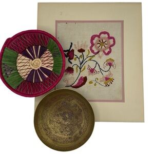 Boho Pink Vintage Wall & Decor Set